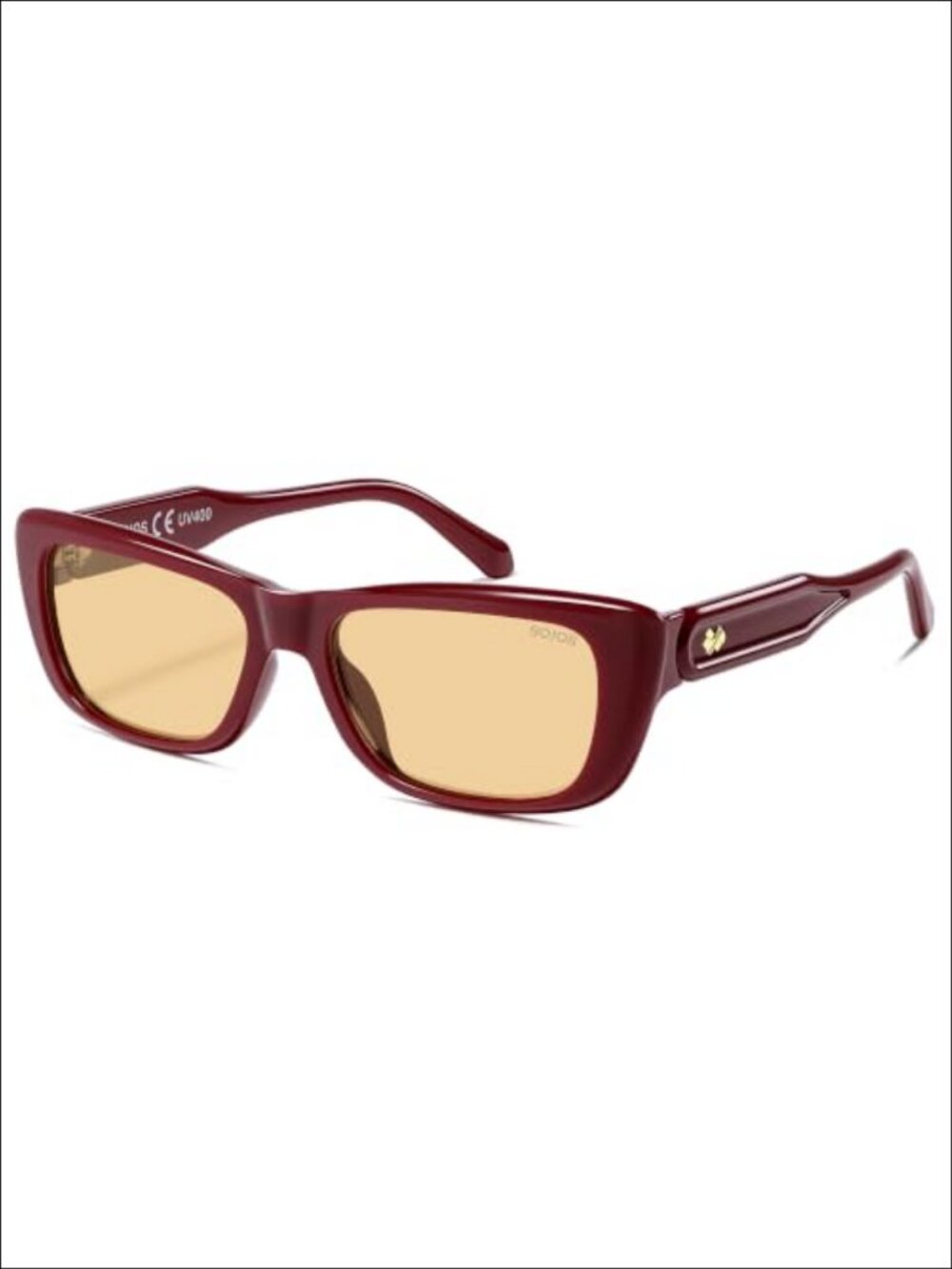SOJOS Rectangle Cat Eye Polarized Sunglasses for Women SJ2741